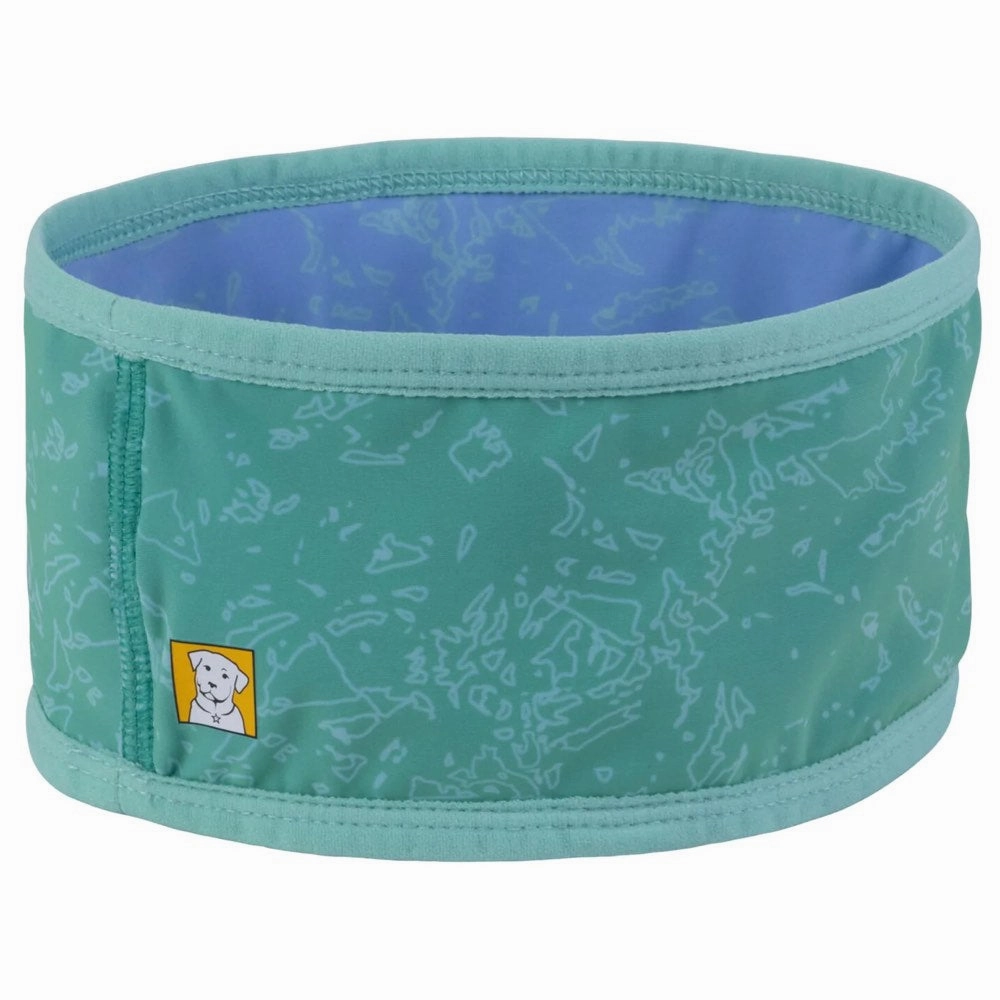 Ruffwear Swamp Cooler Reversible Cooling Dog Neck Gaiter (Aurora Teal/Heliotrope Purple) dog clothes,dog sweater,fashionable dog wear