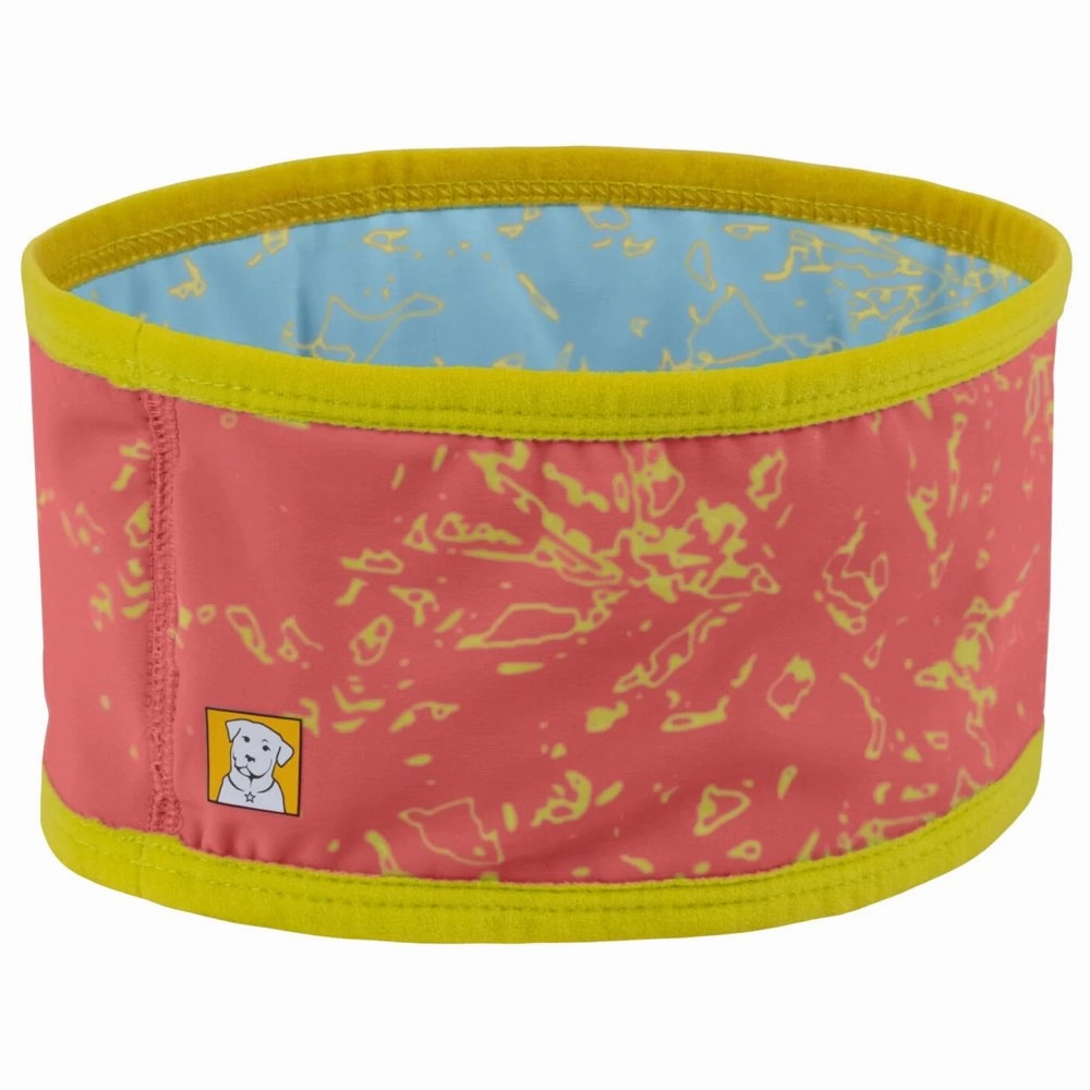 Ruffwear Swamp Cooler Reversible Cooling Dog Neck Gaiter (Salmon Pink/Blue Mist) dog clothes,dog sweater,fashionable dog wear