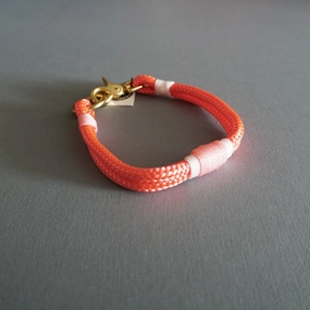Rugged Hudson Collar: Bubble Gum Pink dog collar,leather dog collar,adjustable dog collar
