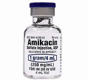 Rx Amikacin Sulfate (Generic) Injection 1gm/4ml, 10 x 4ml vials soft chew treat,chewy dog snacks,tender bites for dogs