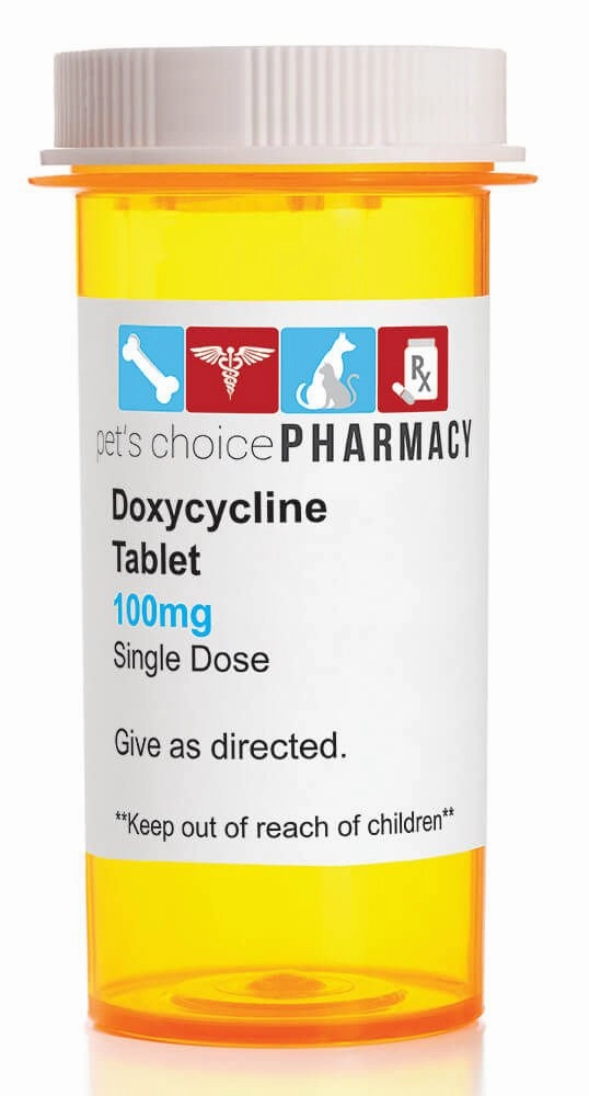 Rx Doxycycline Hyclate (Generic) Tablets soft chew treat,chewy dog snacks,tender bites for dogs