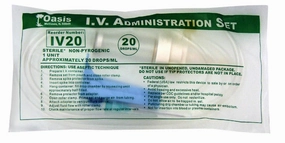 Rx Dripvet IV Set, 20 drop (72 inch) Not Vented-with Needle-1 Port soft chew treat,chewy dog snacks,tender bites for dogs