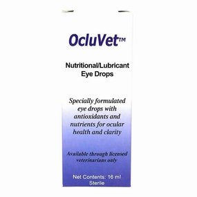 Rx OcluVet Eye Drops, 16 ml organic dog treat,hypoallergenic dog snack,specialty pet treat