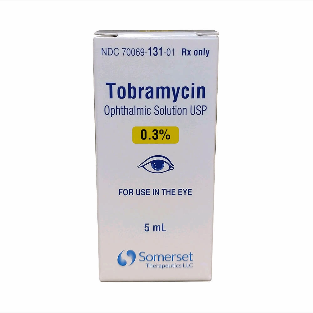 Rx Tobramycin (Generic) Opthalmic Solution 0.3%, 5ml bottle organic dog treat,hypoallergenic dog snack,specialty pet treat
