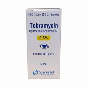 Rx Tobramycin (Generic) Opthalmic Solution 0.3%, 5ml bottle organic dog treat,hypoallergenic dog snack,specialty pet treat