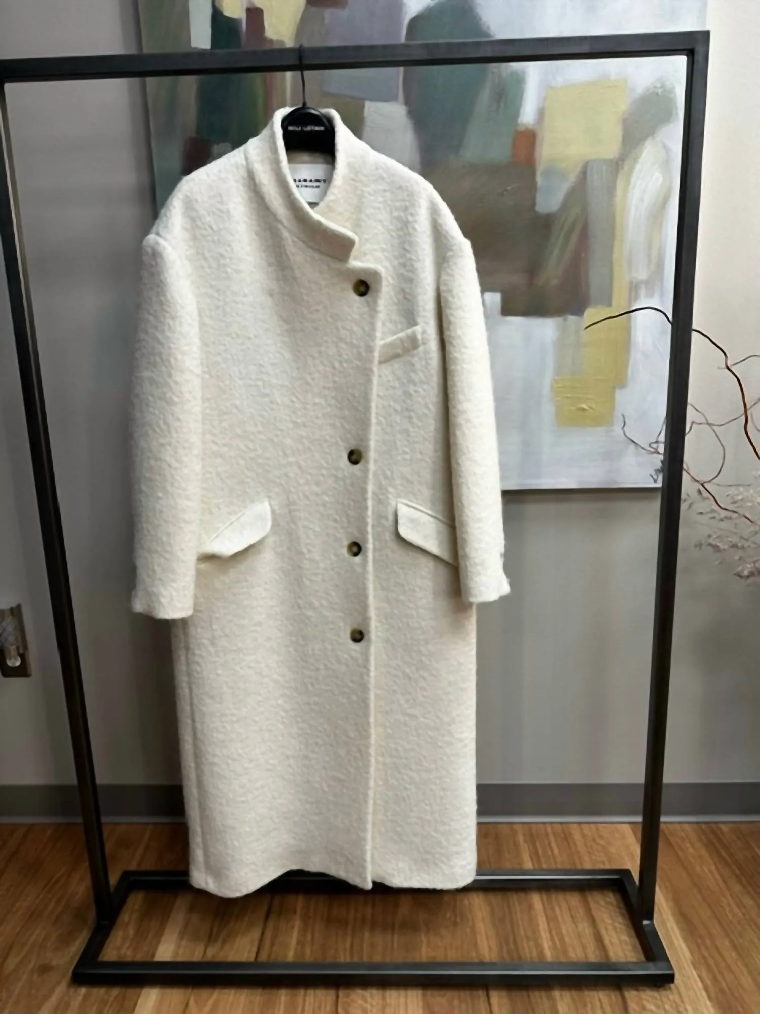 Sabine Coat In Ecru