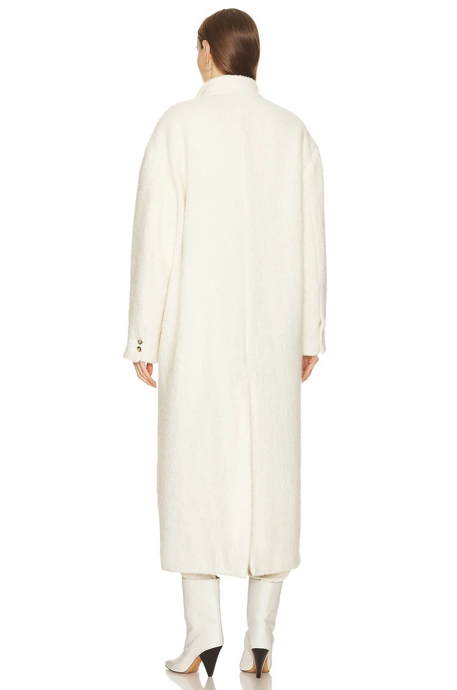 Sabine Coat In Ecru