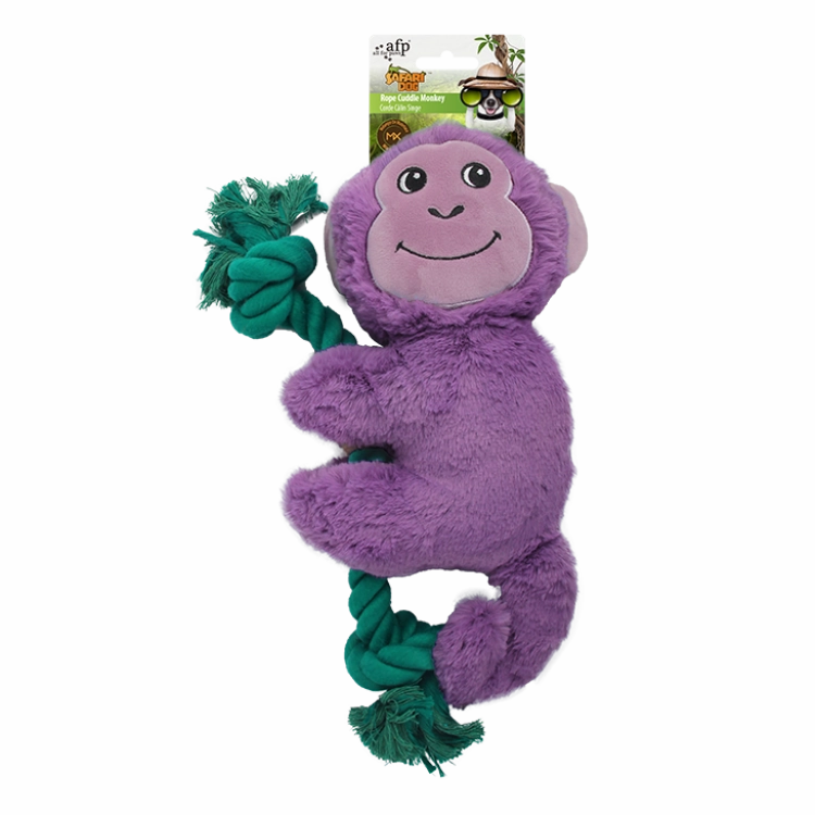 Safari - Rope Cuddle Monkey durable dog toy,rope chew toy,interactive dog toy