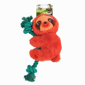 Safari - Rope Cuddle Sloth durable dog toy,rope chew toy,interactive dog toy