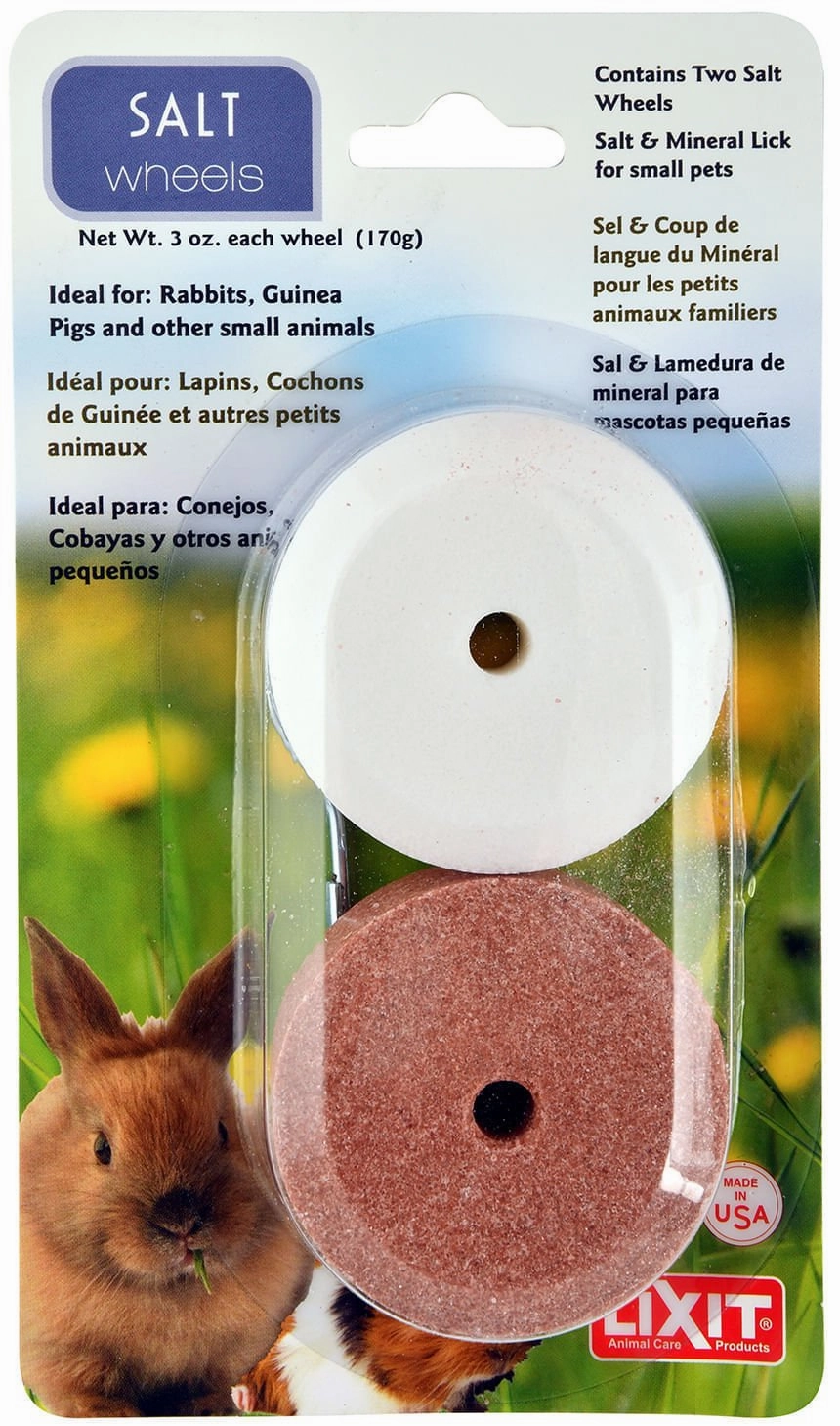 Salt & Trace Mineral Wheel with Hanger organic dog treat,hypoallergenic dog snack,specialty pet treat