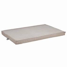 Sandstone Micro Flannel Cool Gel Memory Foam Dog Crate Mattress crate mat,memory foam pad,dog bed cushion