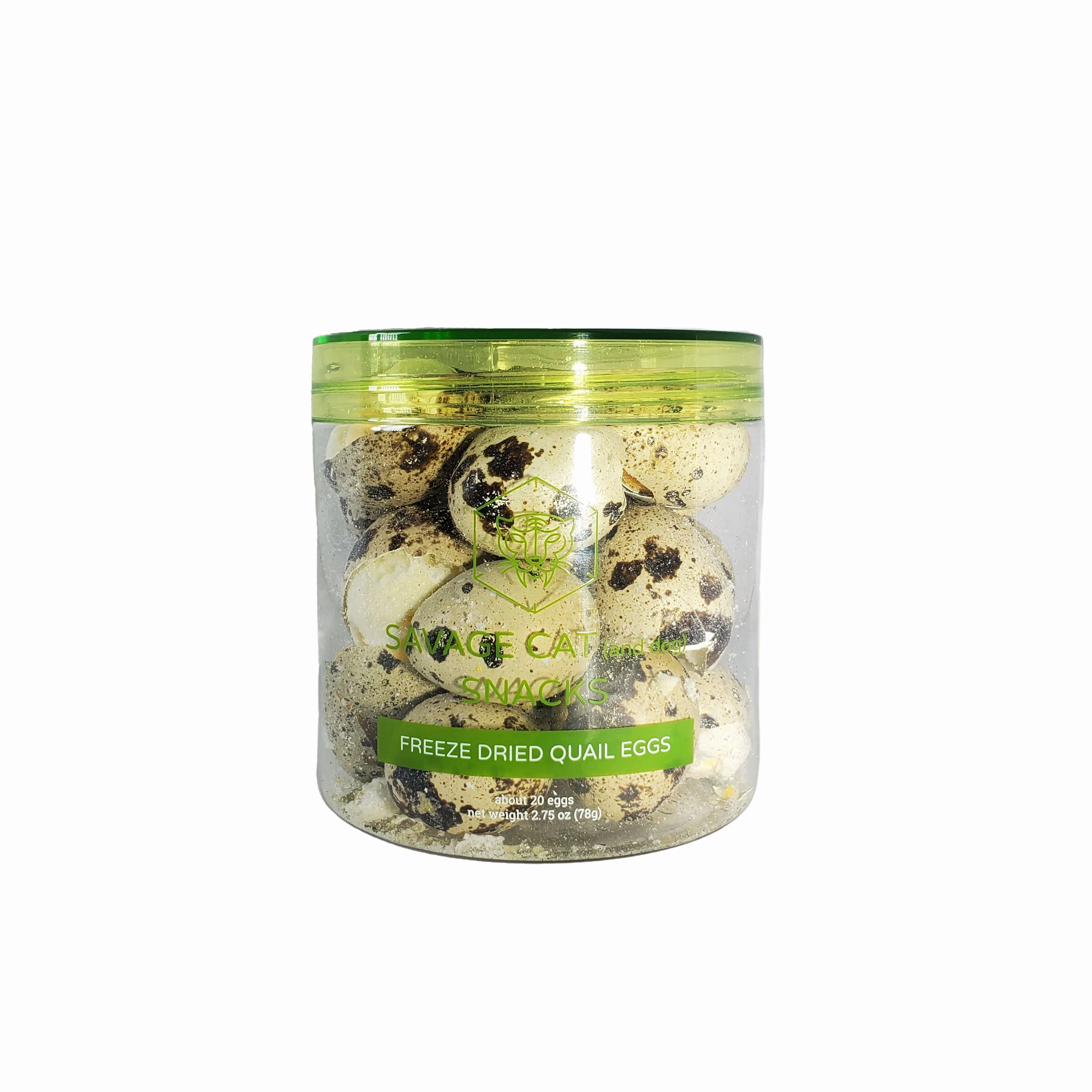 Savage Cat & Dog Snacks - Freeze-Dried Quail Eggs - 2.75oz puppy food,chew toy for puppies,small dog treats