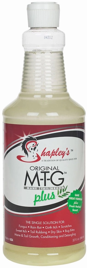 Shapley's M-T-G Plus Conditioner/Detangler for Horses, 32 oz grooming scissors,grooming tool kit,clipper for pets