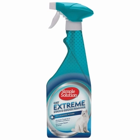 Simple Solution Stain & Odor Remover Spray for Cats litter scoop,cat waste bags,poop disposal system