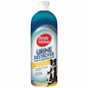 Simple Solution Urine Destroyer Stain & Odor Remover For Cats & Dogs 945ml dog shampoo,pet wipes,dog cleaning spray