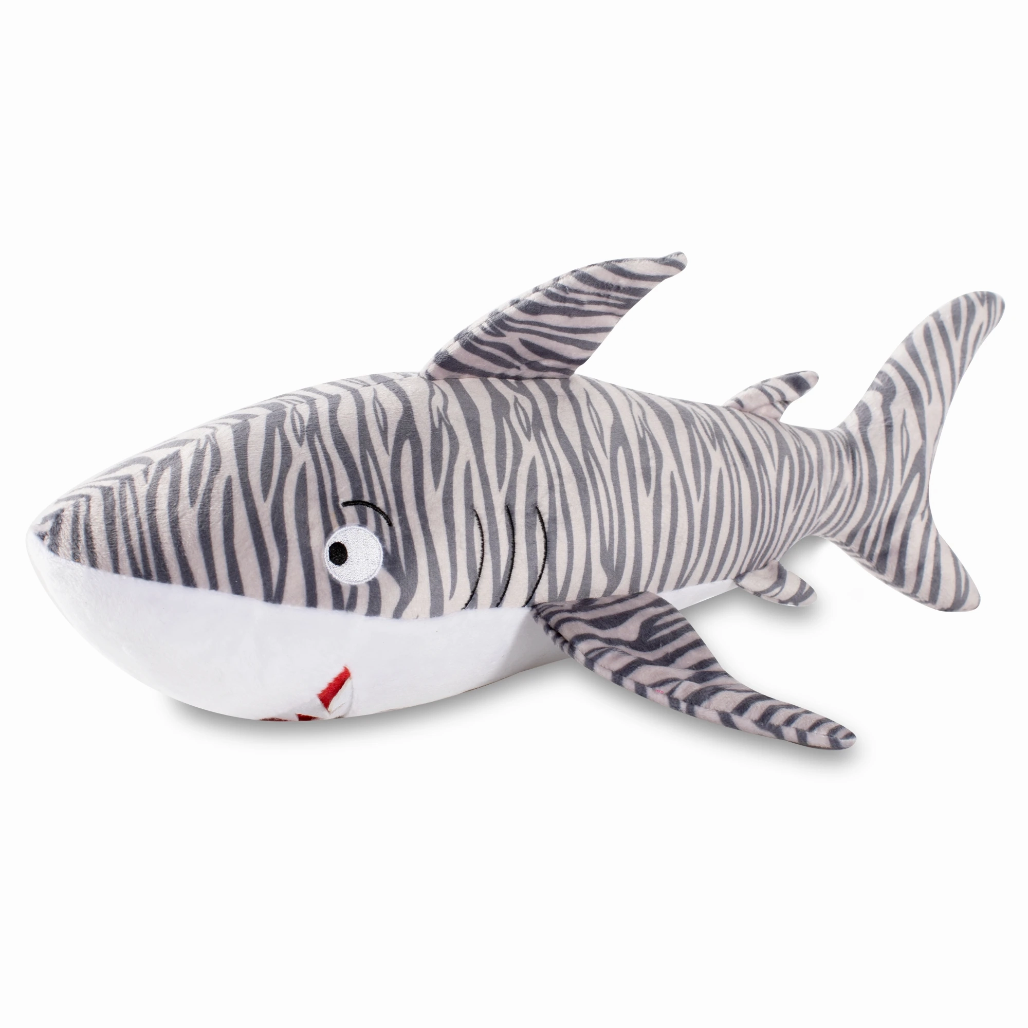 Sir Munch a' Lot Shark, Squeaky Plush Dog toy (Large) wet cat food,canned cat food,gravy cat food