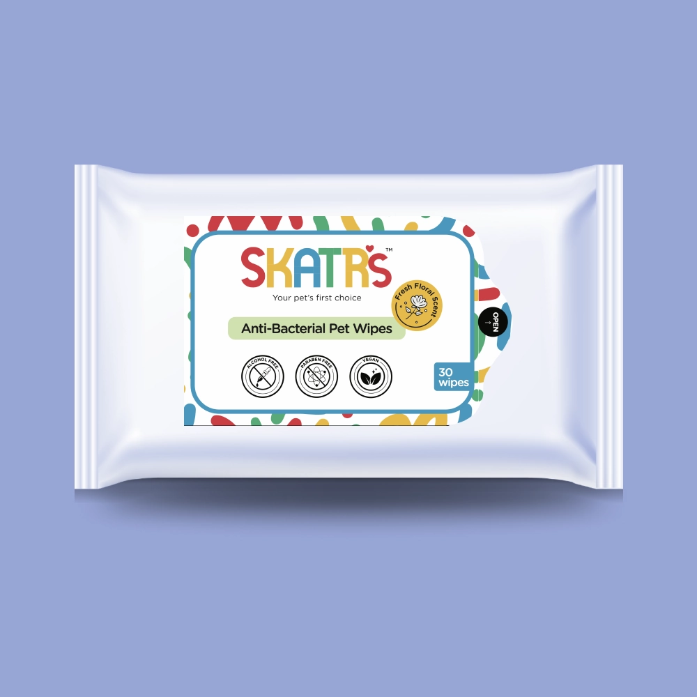 Skatrs Antibacterial Cleaning Wipes for Dogs and Cats litter scoop,cat waste bags,poop disposal system