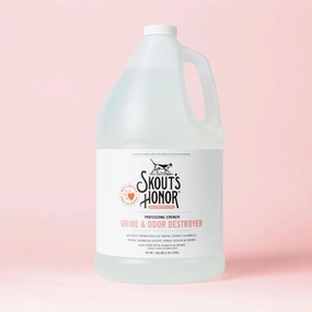 Skout's Honor Cat Urine & Odor Destroyer, 128 oz cat odor control,cat litter deodorizer,cat cleaning wipes