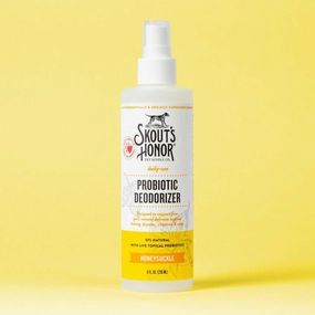 Skout's Honor Probiotic Daily Use Pet Deodorizer Spray cat odor control,cat litter deodorizer,cat cleaning wipes