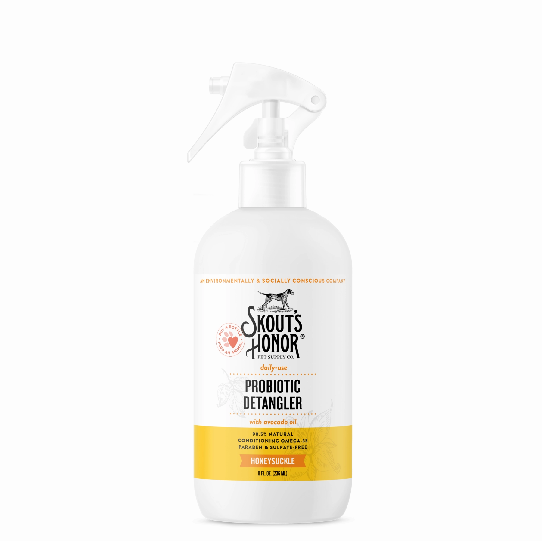 Skout's Honor Probiotic Detangler - Honeysuckle 8oz