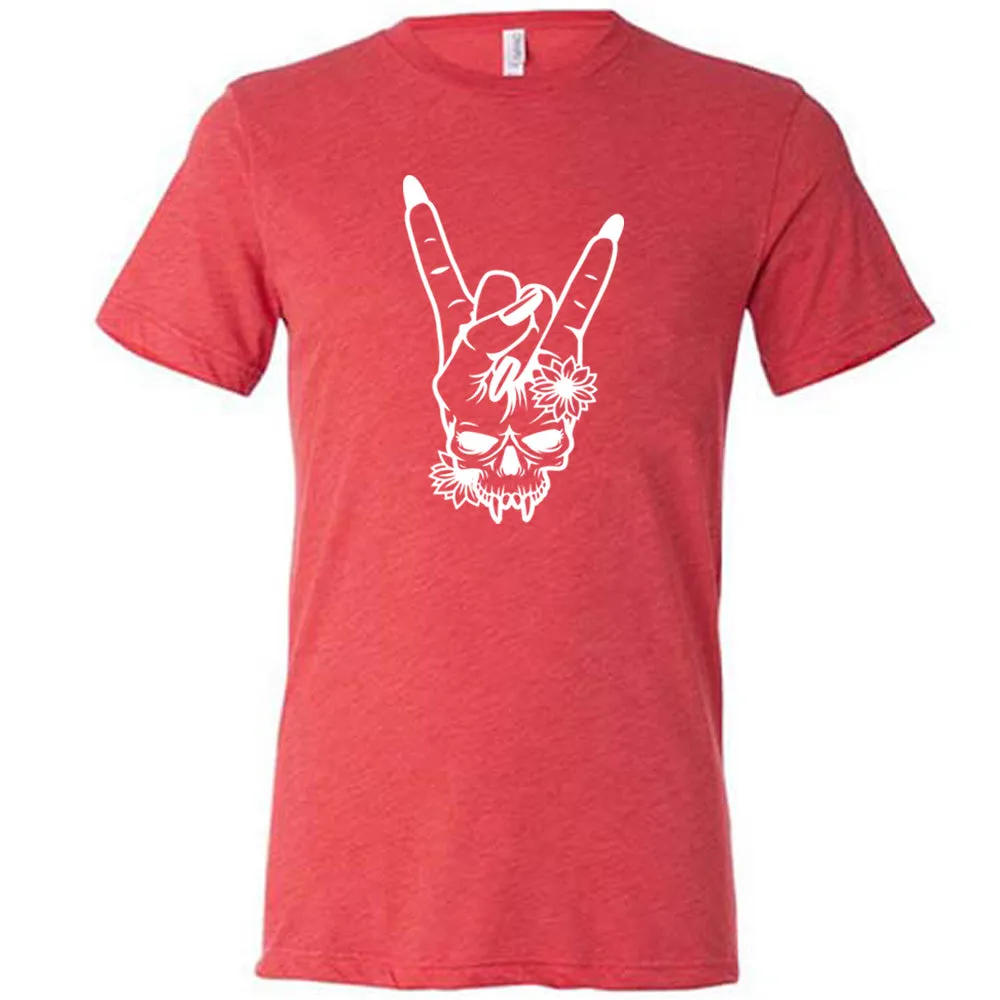 Skull Rocker Hand Shirt Unisex