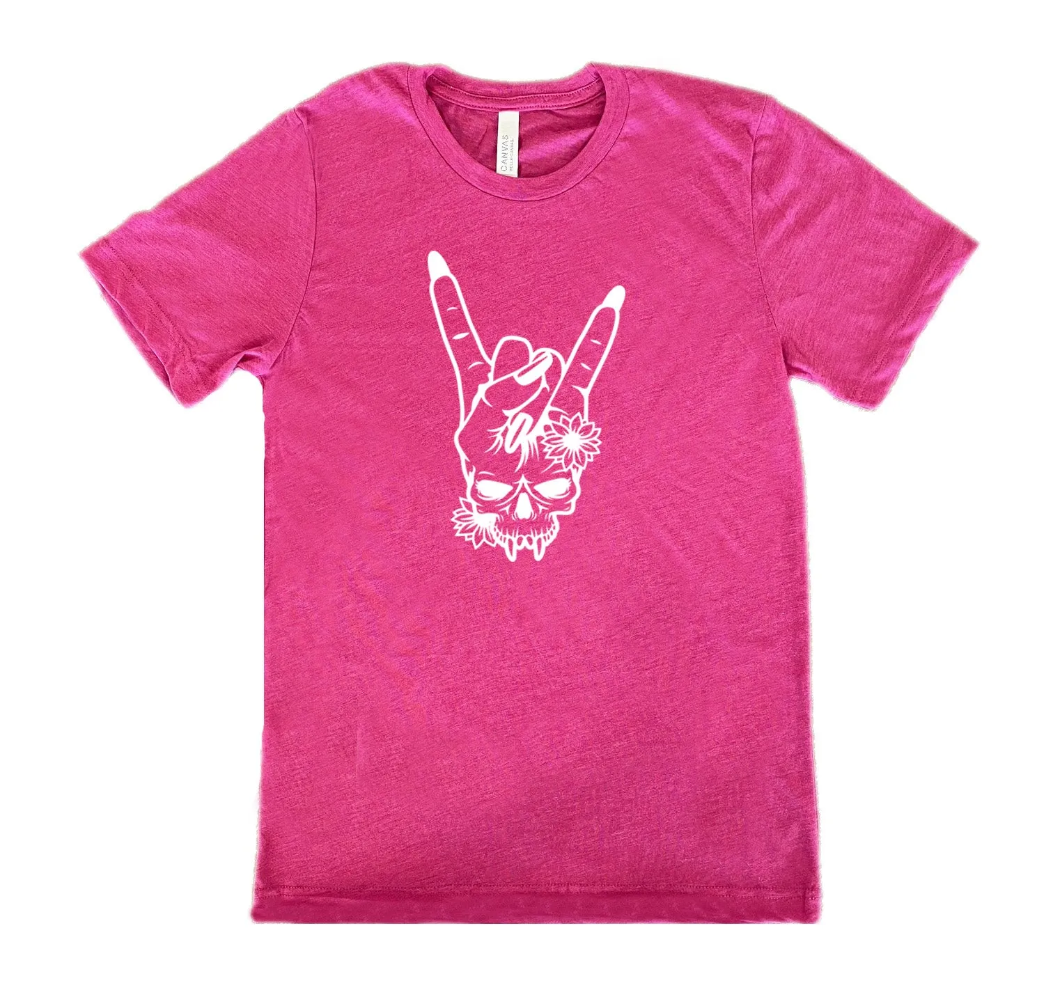 Skull Rocker Hand Shirt Unisex