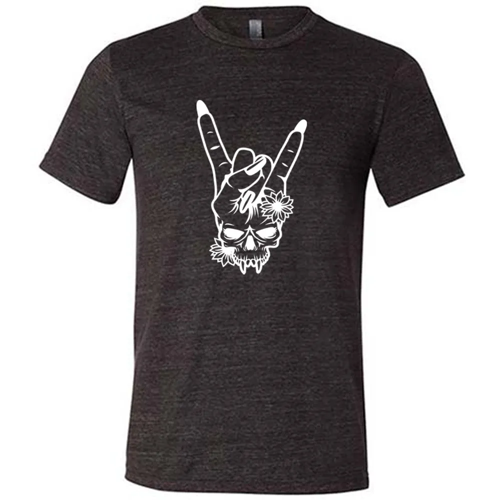 Skull Rocker Hand Shirt Unisex