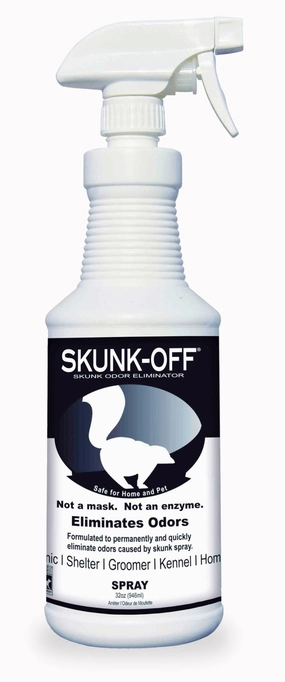 Skunk Odor Eliminator, 32 oz, Spray Trigger Bottle cat odor control,cat litter deodorizer,cat cleaning wipes