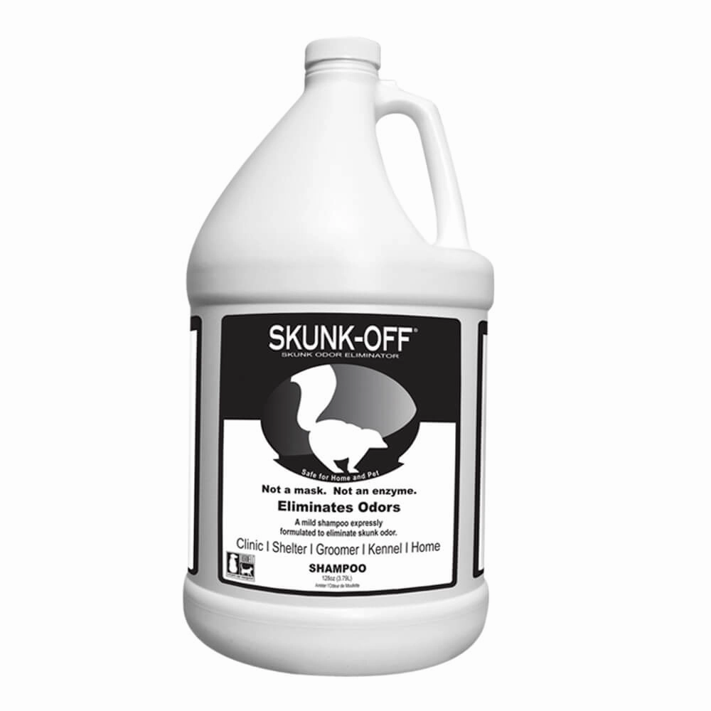 Skunk-Off Shampoo, Gallon cat odor control,cat litter deodorizer,cat cleaning wipes