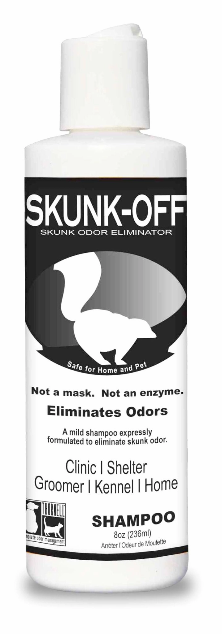 Skunk-Off  Skunk Odor Eliminator Shampoo, 8 oz cat odor control,cat litter deodorizer,cat cleaning wipes