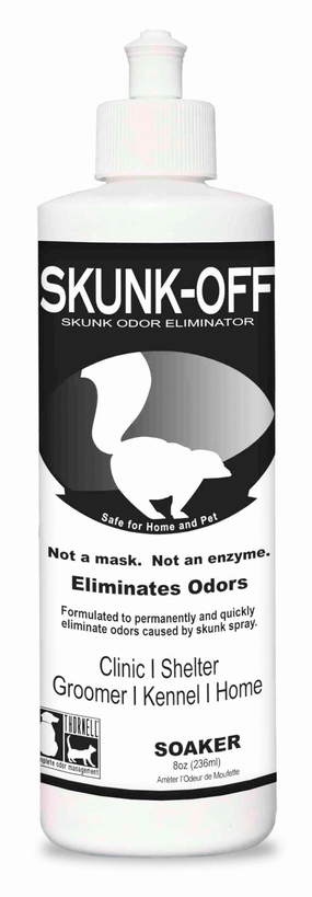 Skunk Off  Soaker, 8 oz cat odor control,cat litter deodorizer,cat cleaning wipes
