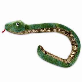 Slither the Snake, Squeaky Plush Dog toy (Large) wet cat food,canned cat food,gravy cat food