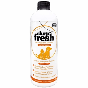 Slurp'n Fresh Oral Hygiene Solution for Mature Dogs, 400ml dog health supplement,dog multivitamin,canine health care