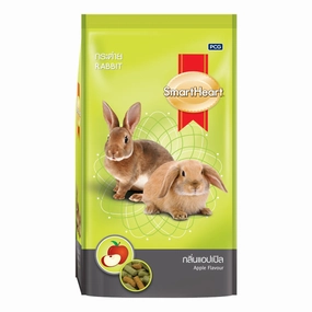 Smartheart Apple Flavour Rabbit Food 1kg (Exp 5 Jul 23) parrot cage,small bird perch,exotic pet bird