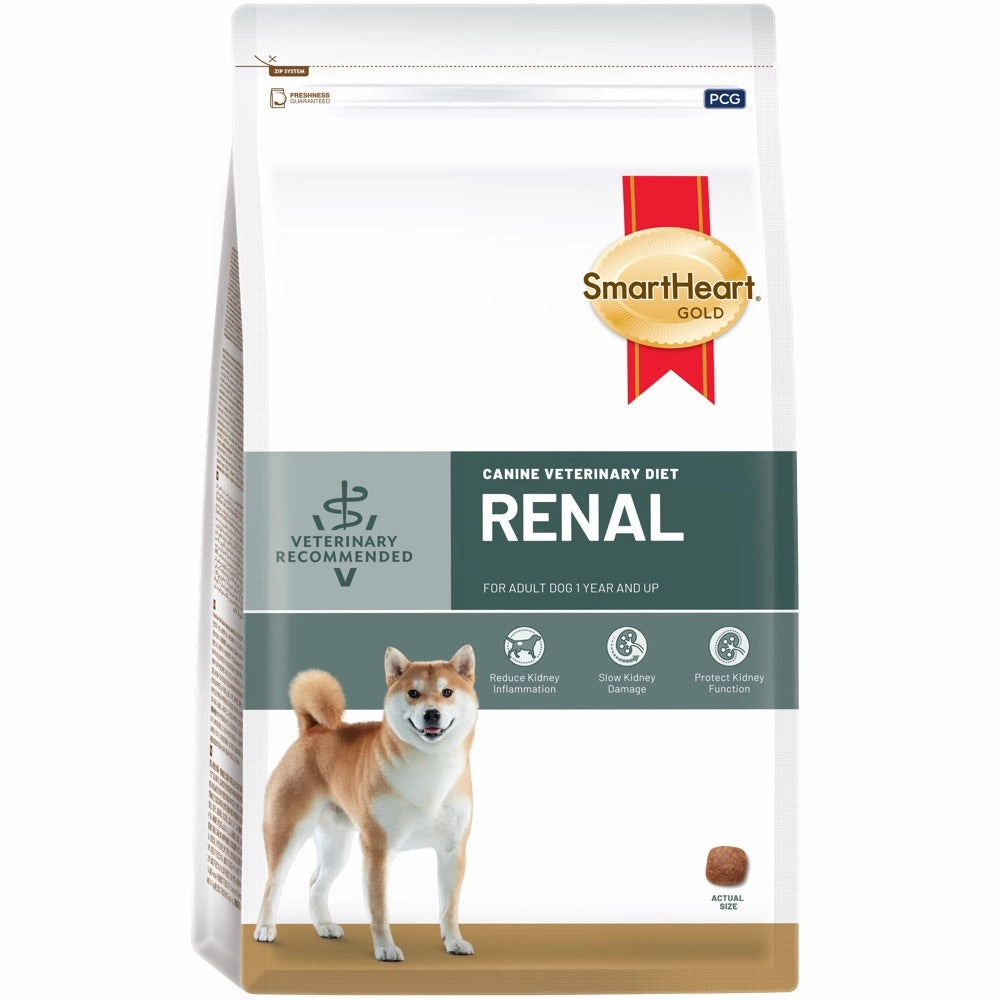 Smartheart Gold Canine Veterinary Diet Renal Adult Dry Dog Food 1.5kg digestive care dog food,urinary care cat food,sensitive stomach pet food