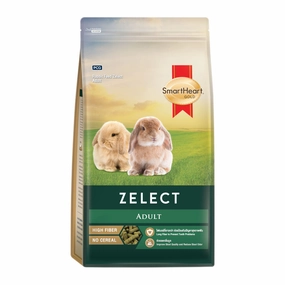 Smartheart Gold Zelect Adult Rabbit Food 500g (Exp 22Jun23) parrot cage,small bird perch,exotic pet bird