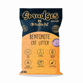 Smudges Eco Bentonite Lavender Scented Clumping Cat Litter cat waste,cat garbage bin,cat waste disposal