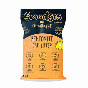 Smudges Eco Lemon Scented Bentonite Clumping Cat Litter cat waste,cat garbage bin,cat waste disposal
