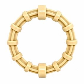 SodaPup Honey Bone Teething Ring poultry chews,horse chew toys,bird packaged treats