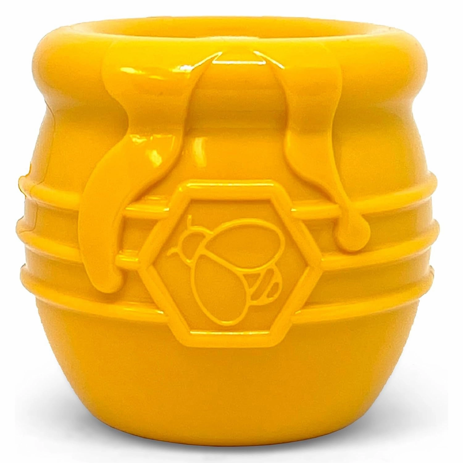 SodaPup Honey Pot Durable Rubber Treat Dispenser poultry chews,horse chew toys,bird packaged treats