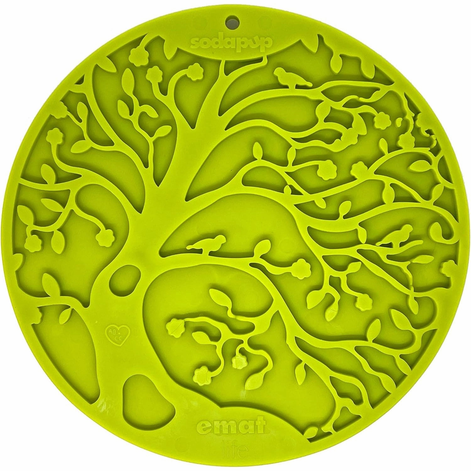 SodaPup Tree of Life Enrichment Lick Mat poultry chews,horse chew toys,bird packaged treats