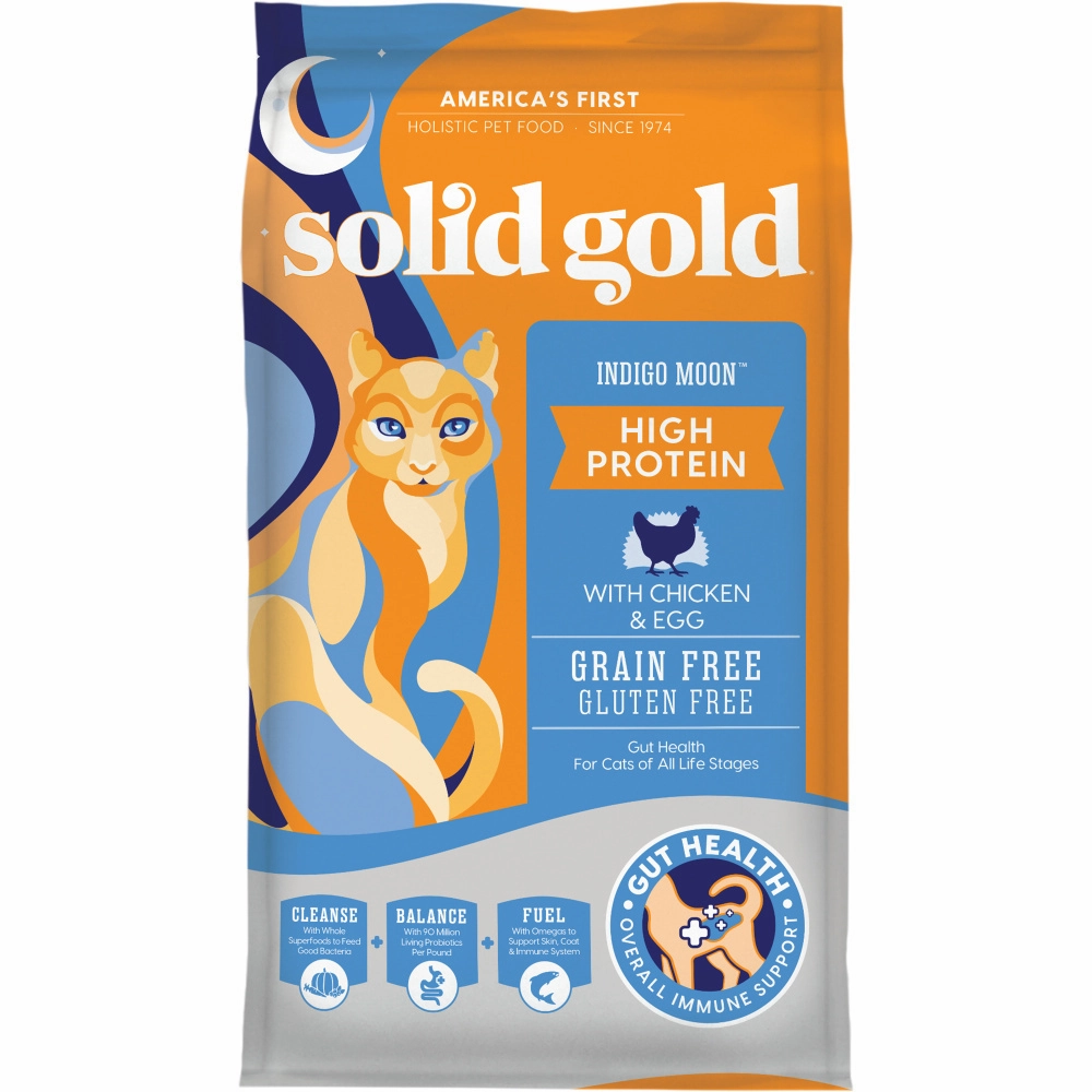 Solid Gold Indigo Moon with Chicken & Eggs Dry Cat Food cat supplies,cat essentials,cat accessories