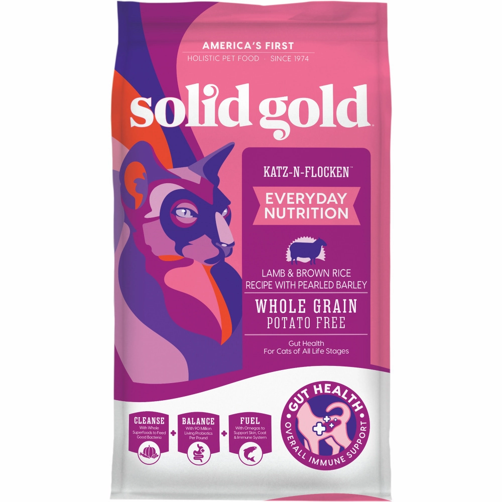 Solid Gold Katz-n-Flocken Dry Cat Food cat supplies,cat essentials,cat accessories