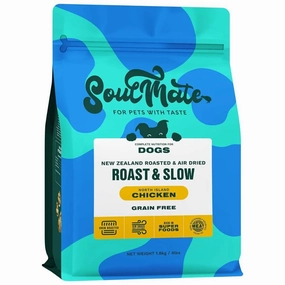 SoulMate Roast & Slow New Zealand Chicken Roasted & Air Dried Dog Food horse supplement horse vitamins animal probiotics livestock digestive aid horse immune booster