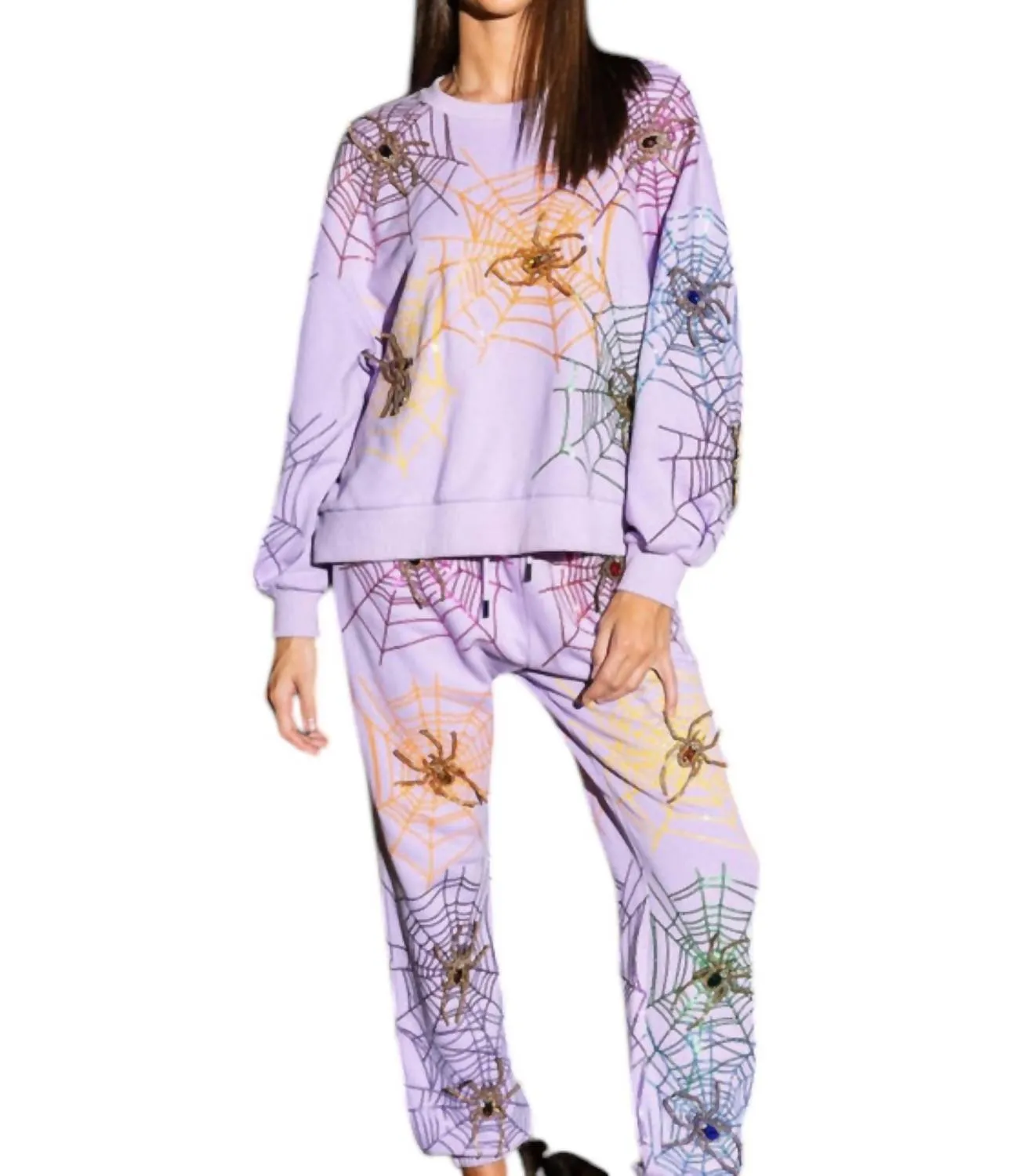 Spiderweb Set In Lavender