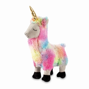 Sprinkles the Llamacorn Squeaky Plush Dog toy (Large) wet cat food,canned cat food,gravy cat food