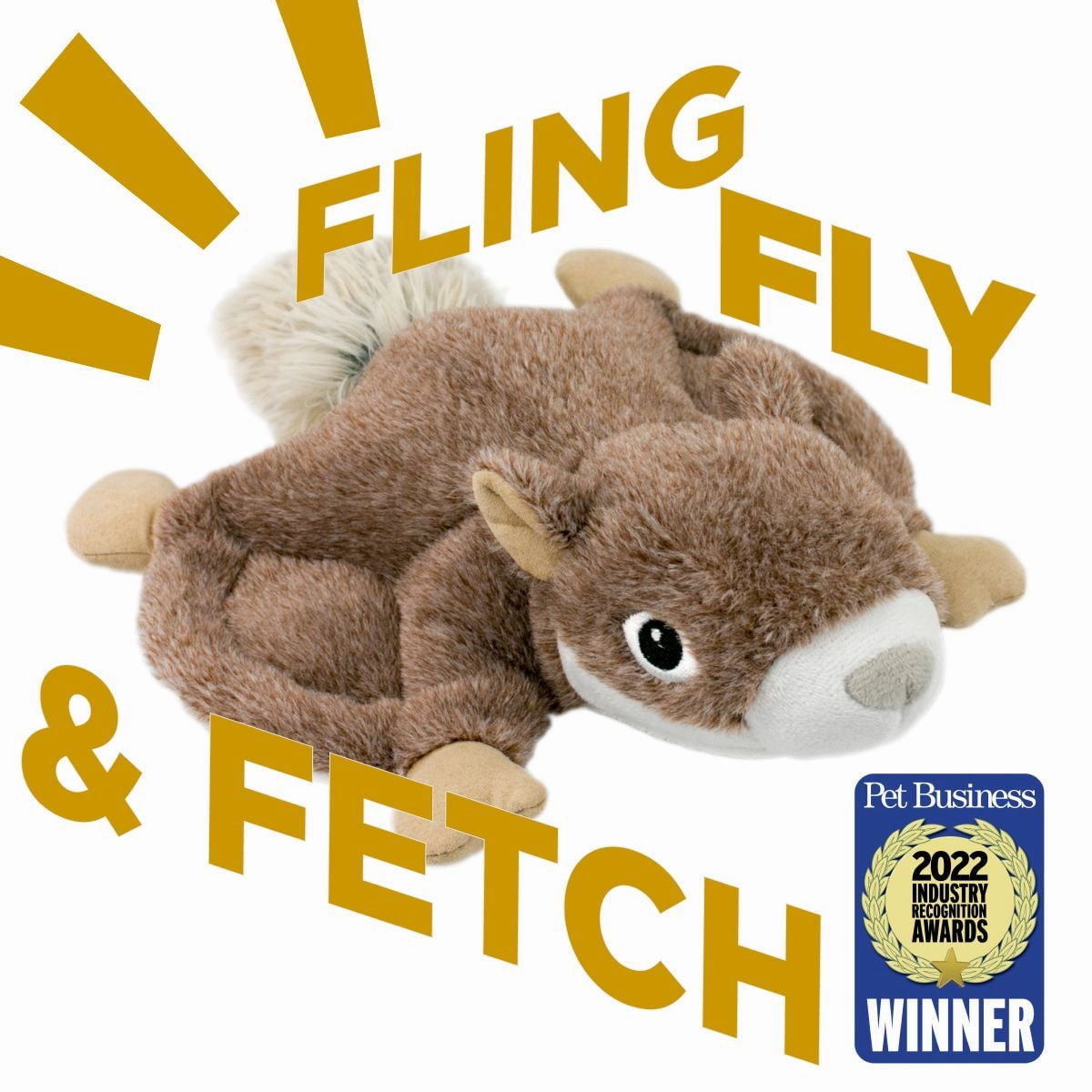 Squeaky Plush Dog Toy: Flying Squirrel wet cat food,canned cat food,gravy cat food