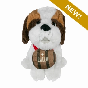 Squeaky Plush Dog Toy: Mountain Dog wet cat food,canned cat food,gravy cat food