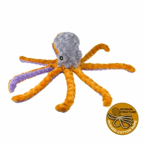 Squeaky Plush Dog Toy: Octopus wet cat food,canned cat food,gravy cat food