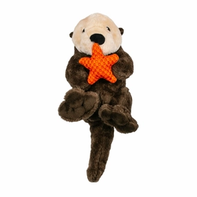 Squeaky Plush Dog Toy: Otter Rope Body wet cat food,canned cat food,gravy cat food